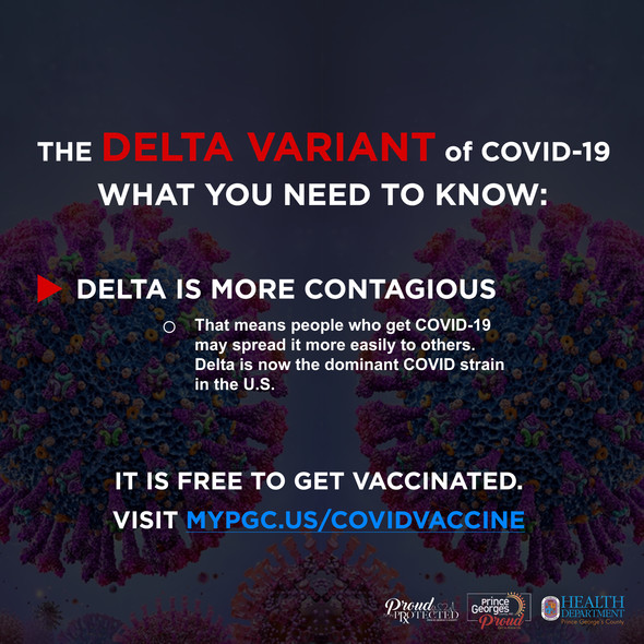 Delta strain is more contagious advertisement to get vaccinated