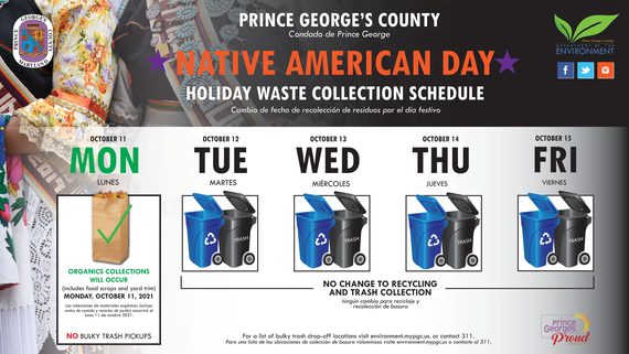 Native American Day Waste