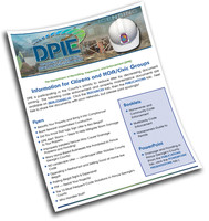 Flyer with list of DPIE publications