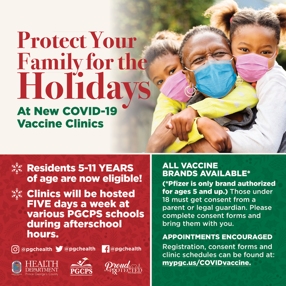 PGCPS Vaccine Clinics