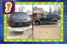 Name that violation photo shown last issue, photo of 2 pics of unlicensed and broken down vehicles