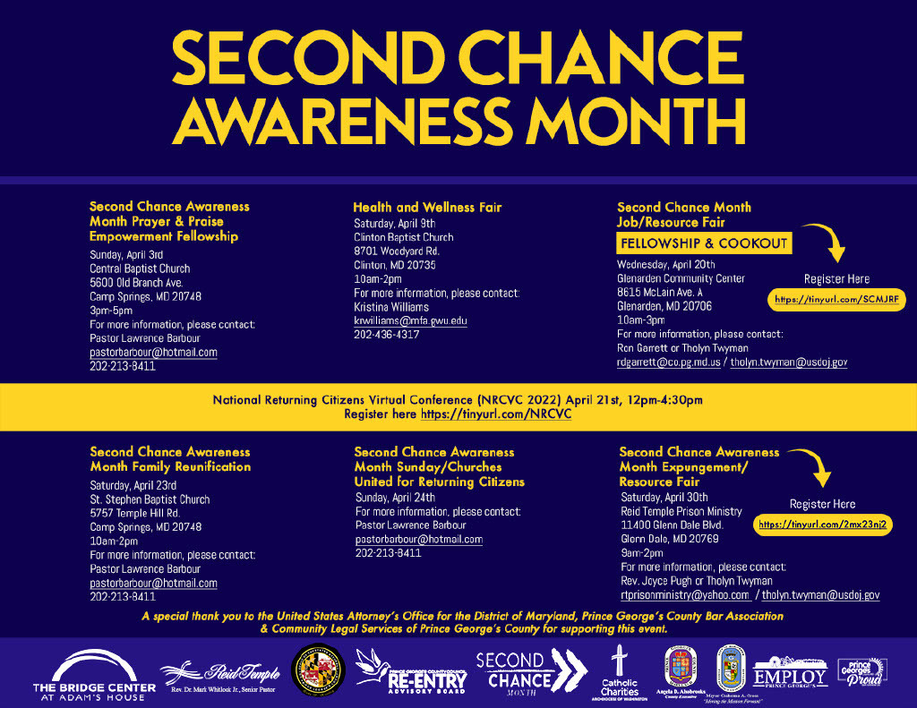 Second Chance Awareness Month