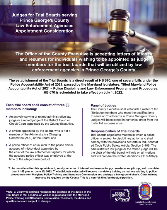 Trials Boards Recruitment