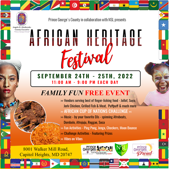 African Heritage Festival Flyer