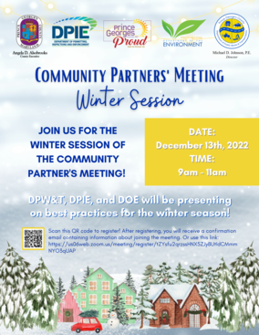 Community Partners' Meeting English