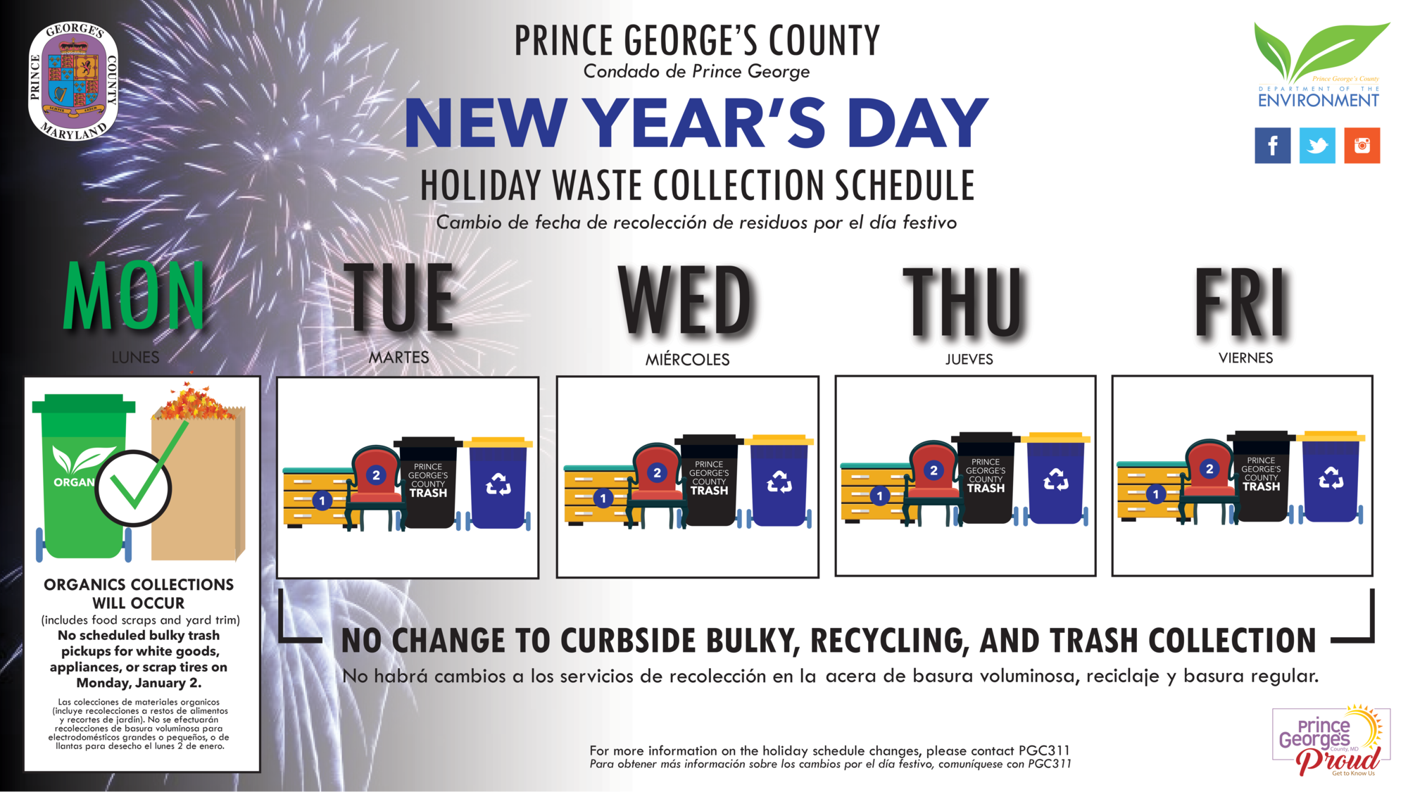Holiday Waste Collection Schedules