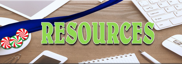 Resources banner with peppermints