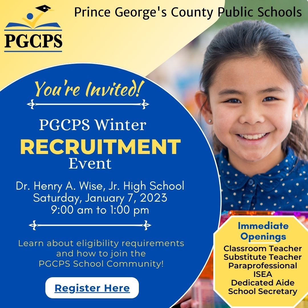 PGCPS Recruitment 2023