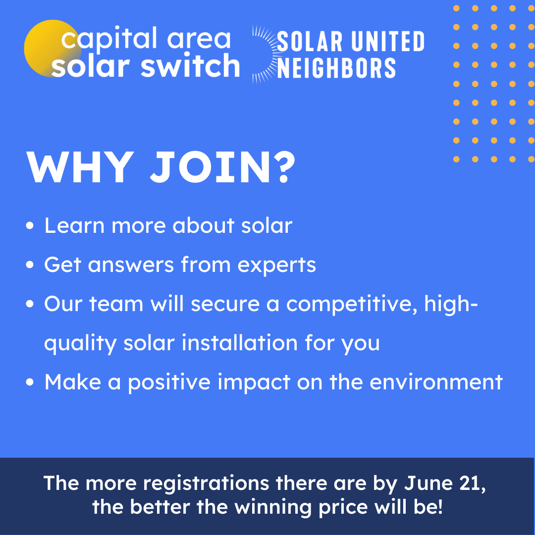 Capital area solar switch May 24 2023 DoE