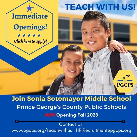 PGCPS Sonia Sotomayer Middle School