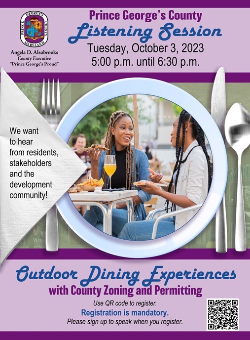 Outdoor Diniing Listening Sesson