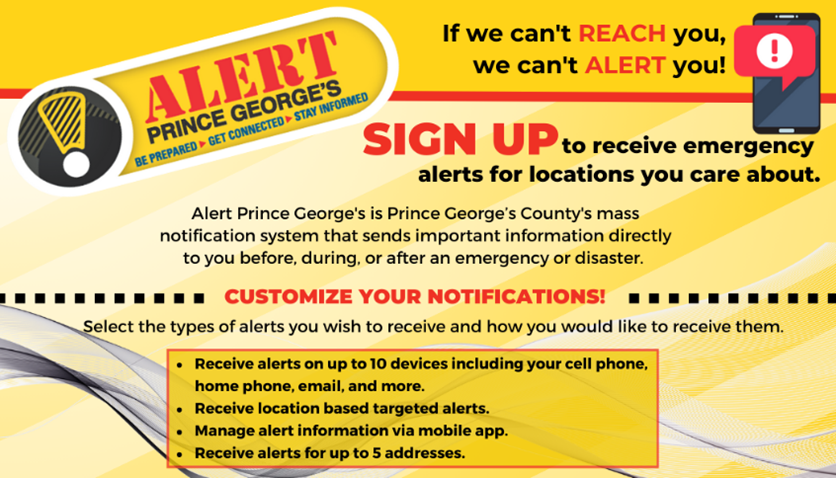 Alert Prince George's