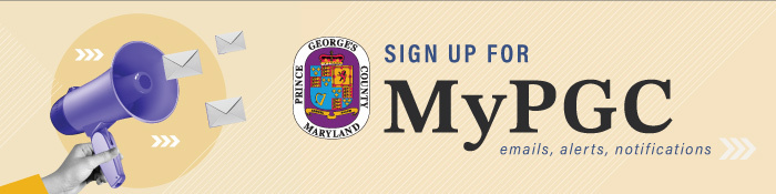 Sign up for MyPGC Emails, Alerts and Notifications