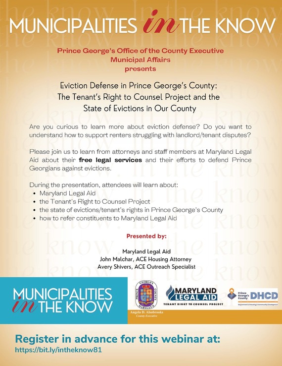 Municipalities Eviction Webinar