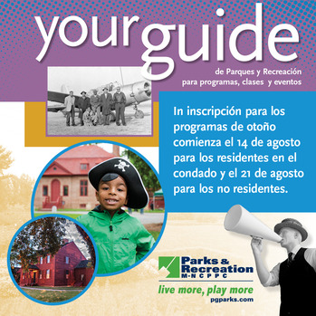 PG Parks inscripciones de otoño