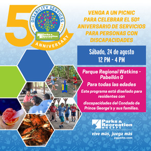 pg parks 50 anos de servicio