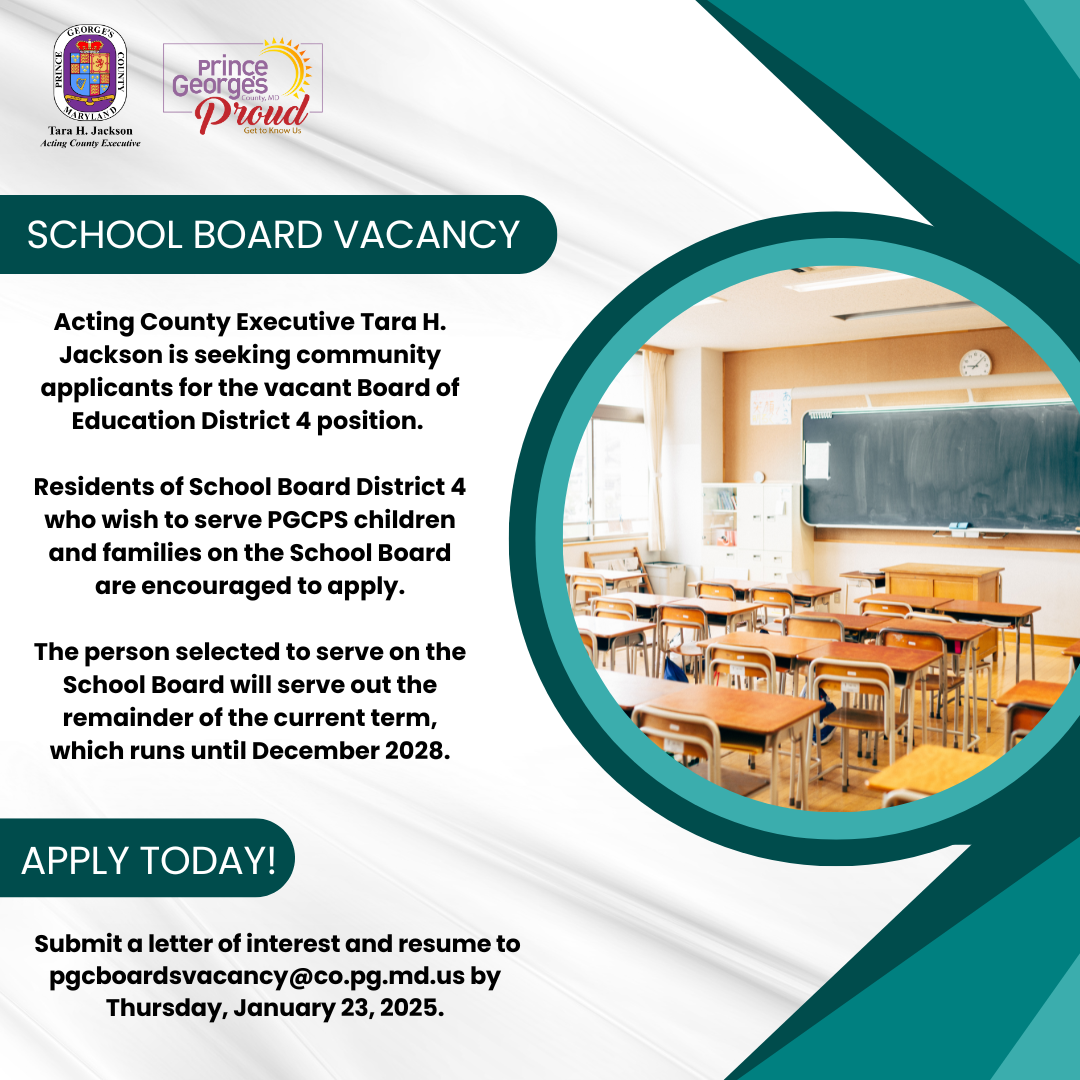 Board of Education District Four Vacancy