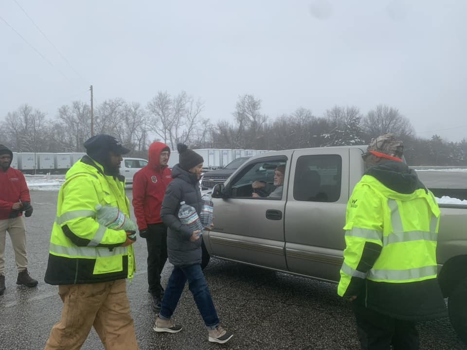 ACEX Visits Water Stations