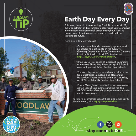 TT Happy Earth Month