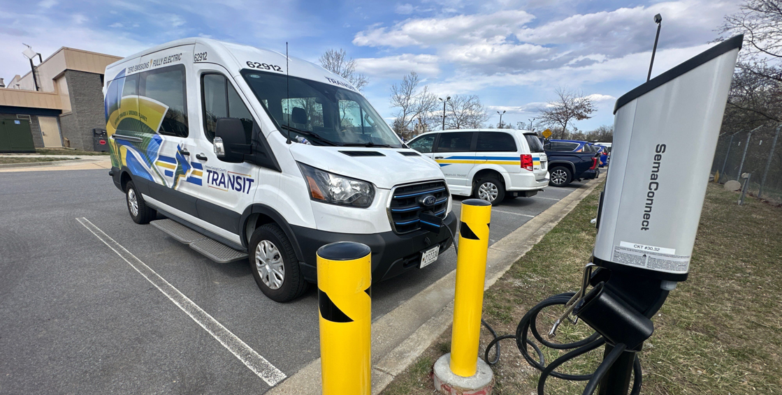 Transit Electric Van Charging 