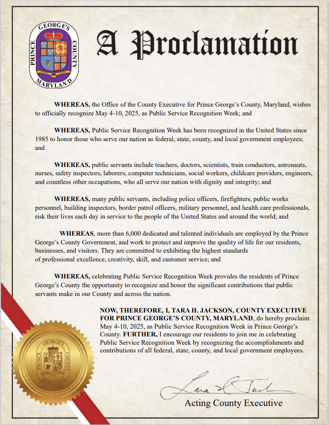 PSRW Proclamation