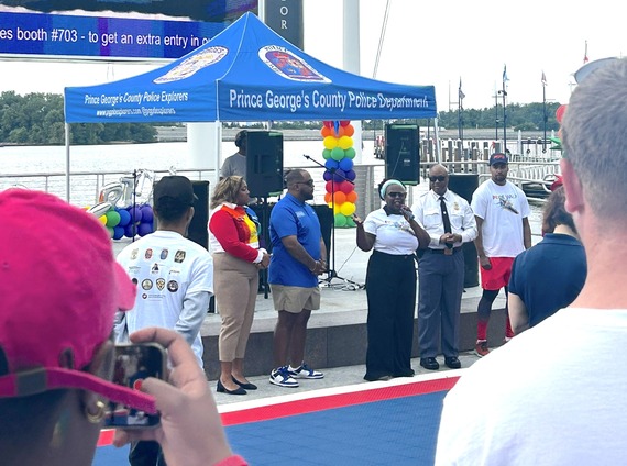 PG County Police, Council Member Fisher, Pride Event
