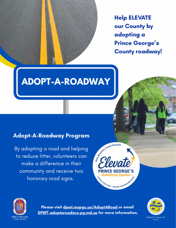Adopt A Road flyer