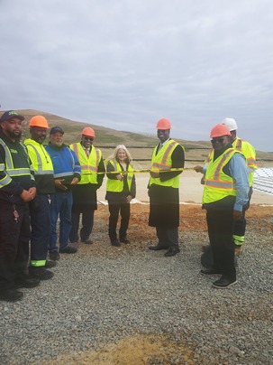 Senior Officials at Landfill Cell C