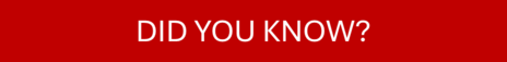 Did You Know Header