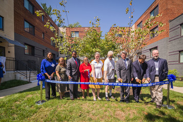 Park View Manor ribbon cutting