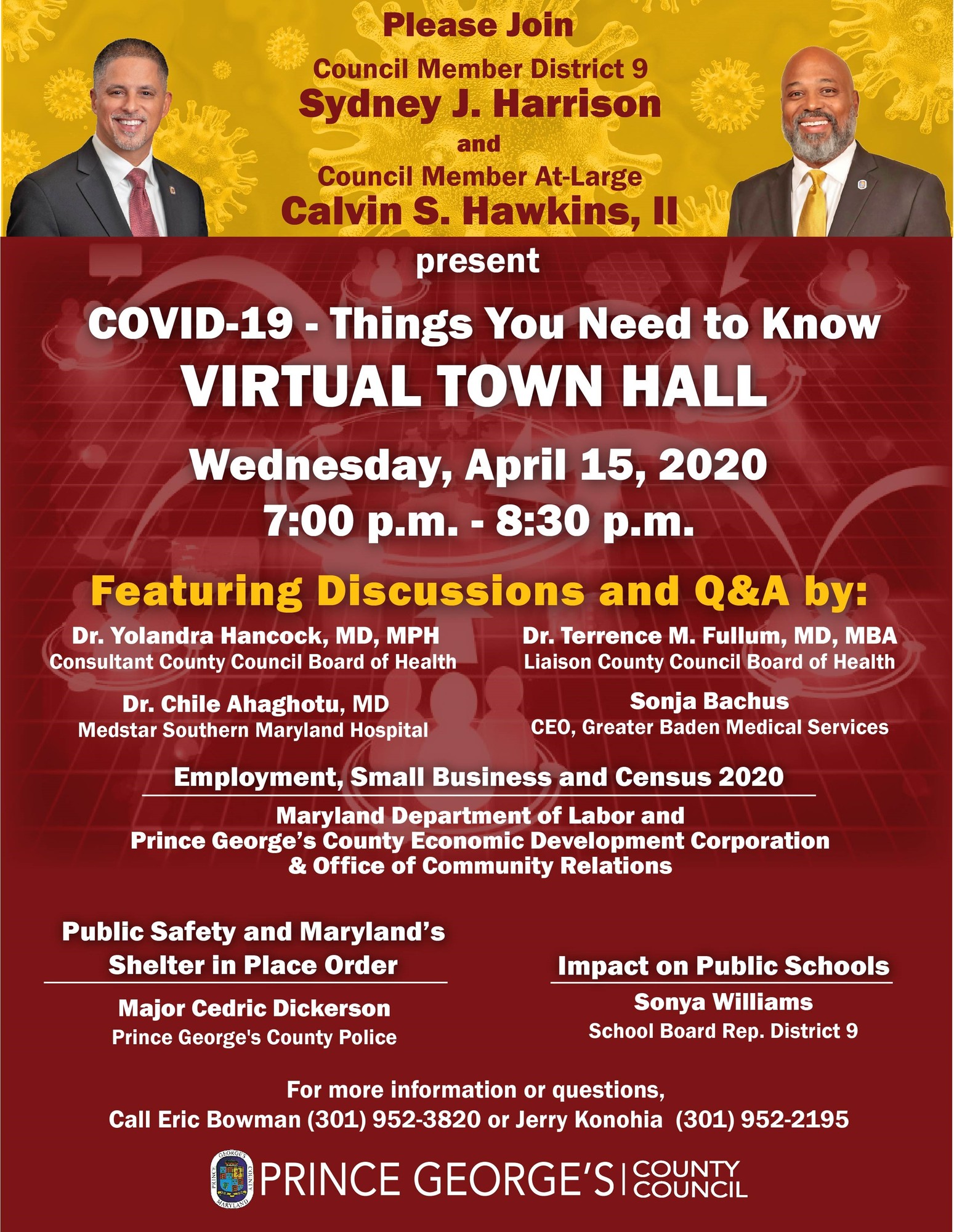 COVID19 Townhall virtual