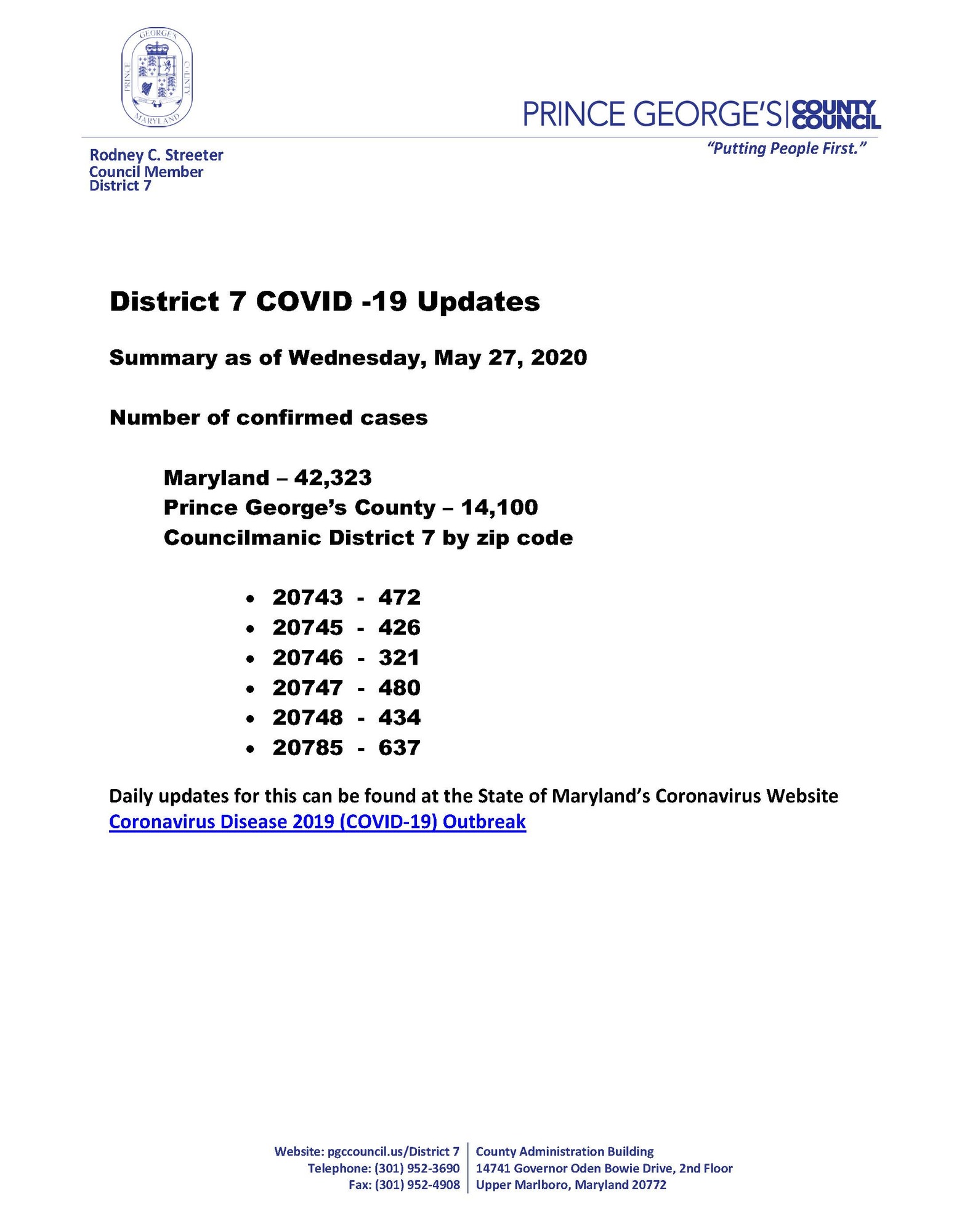D7 COVID 19 Status5.27