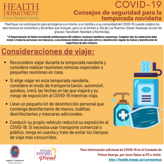 Holiday Travel Guide Spanish