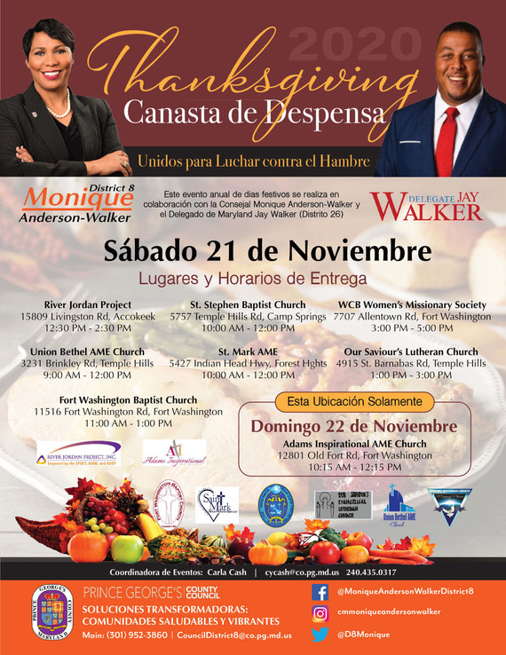 Thanksgiving 2020 Spanish