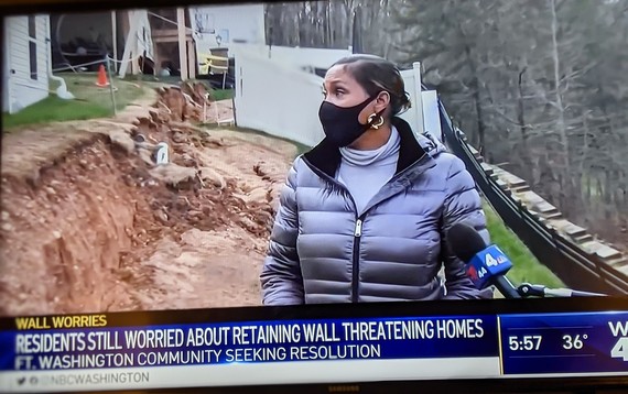 retaining wall - asbury