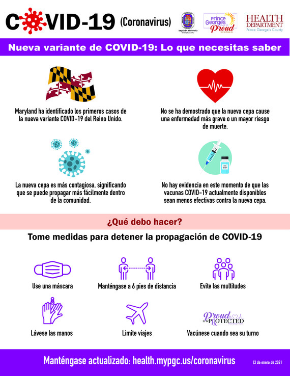 covid -19 variant spanish