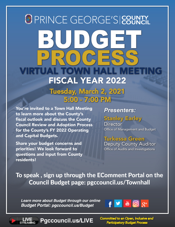 Budget Town Hall - 3-2