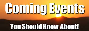 Coming Events