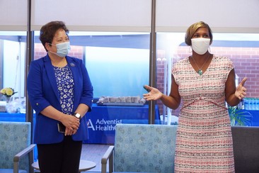 Adventist HealthCare Ribbon Cutting - CM speaking