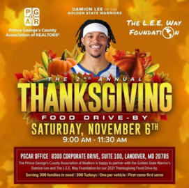 PGCARThanksgivingDFoodDriveBy