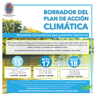 Climate Action Plan mgt spanish