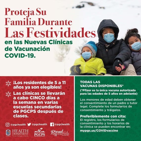 Vaccination Family Holiday Spanish