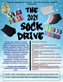 PGCPoliceAthleticLeagueSockDrive21