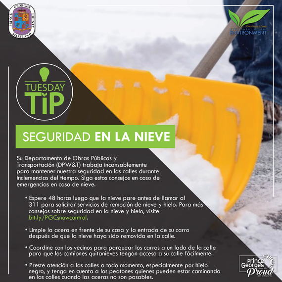 Winter Weather - DPWT - 1-25 Spanish