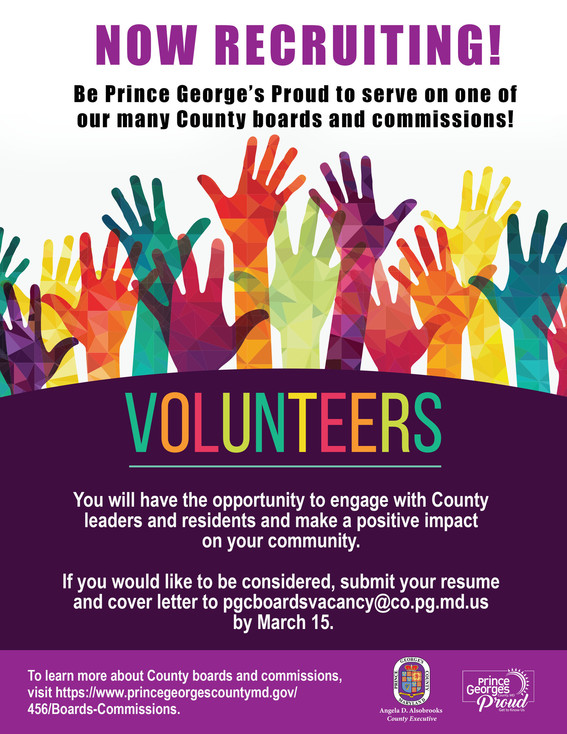 Boards and Commissions Recruitment March