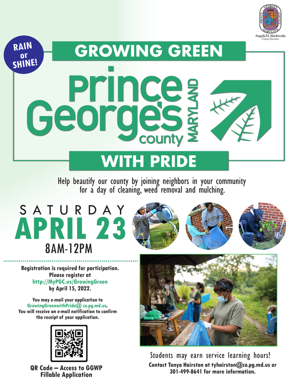 Growing Green Clean Up Day