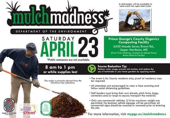 Preserve and Beautify Our Environment Week - April 18-23, 2022