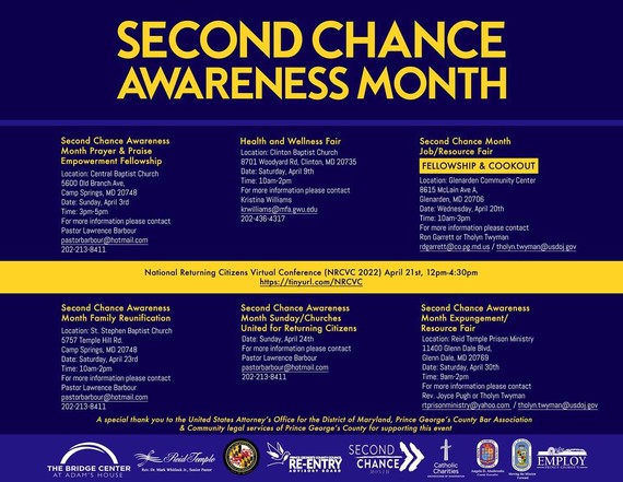 Second Chance Awareness Month