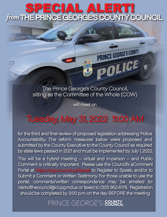 POLICE ACCOUNTABLILTY FLYER