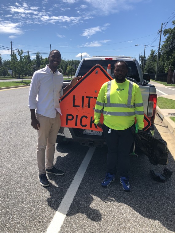 litter pick up